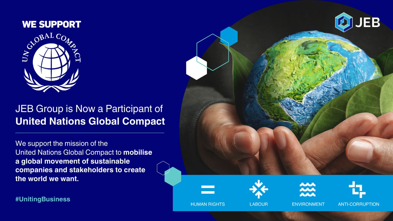 JEB Group Joins the United Nations Global Compact: A Commitment to Sustainable Business Practices